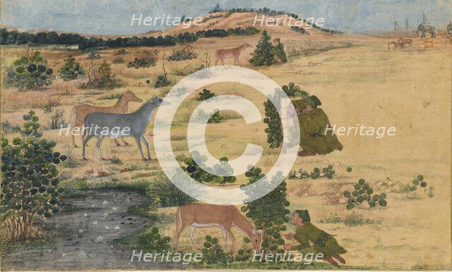 Preparations for a Hunt, ca. 1680. Creator: Unknown.