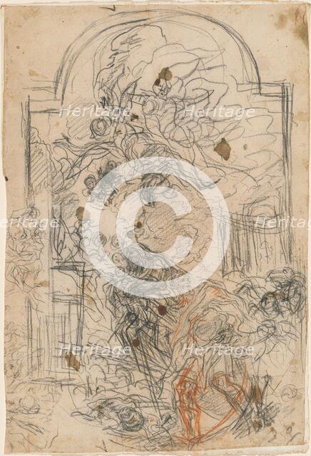 The Flight into Egypt, c. 1664. Creator: Baldassare Franceschini.