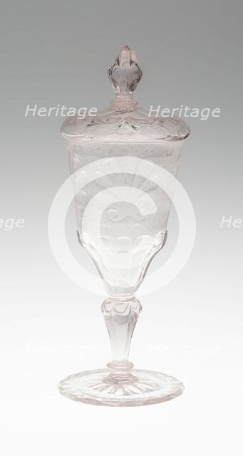 Goblet with Cover, Schleswig, c. 1745. Creator: Unknown.