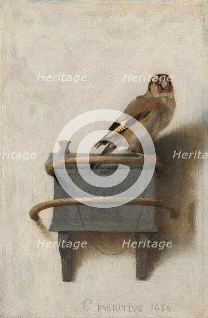 The Goldfinch. Creator: Carel Fabritius.