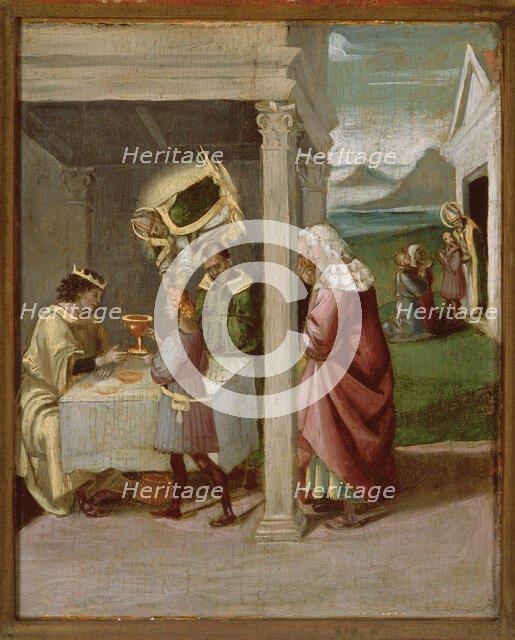 The Miracle of Saint Nicholas, 1508-1510. Creator: Signorelli, Luca (around 1441-1523).