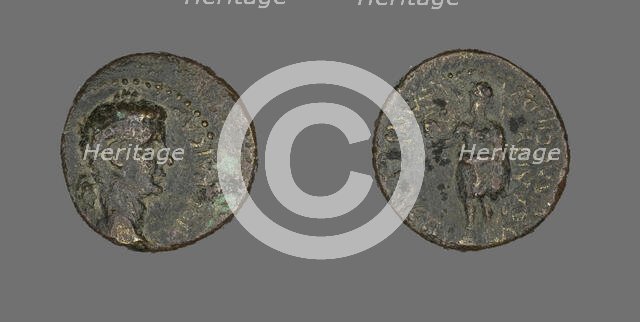 Coin Portraying Emperor Caligula, 37-41 CE. Creator: Unknown.
