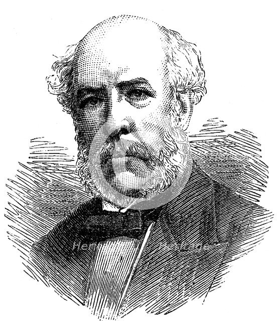 William Henry Barlow (1812-1902), British civil engineer. Artist: Unknown