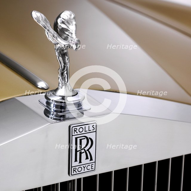 1975 Rolls Royce Corniche convertible. Artist: Unknown.