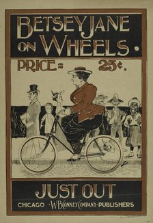 Betsy Jane on wheels, c1895 - 1911. Creator: Unknown.