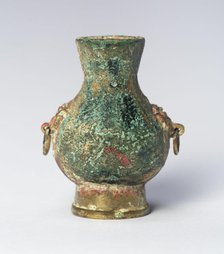 Miniature Wine Jar (Hu), Tang dynasty (618-906), 8th century. Creator: Unknown.
