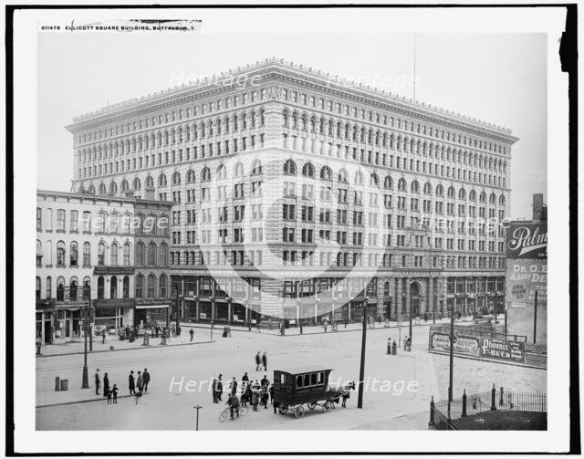 Ellicott Square Building, Buffalo, N.Y., c1900. Creator: Unknown.
