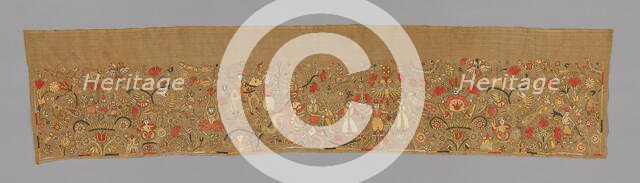 Incomplete Valance (For the Bed), Crete, 19th century. Creator: Unknown.