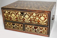 Flower-Style Box with Drawers, India, 17th century. Creator: Unknown.