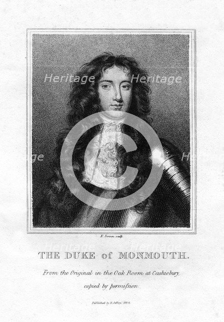 James, Duke of Monmouth, (1806).  Creator: E Scriven.