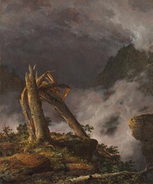Storm in the Mountains, 1847. Creator: Frederic Edwin Church (American, 1826-1900).