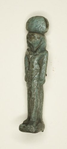 Amulet of the God Horus, Egypt, Third Intermediate Period, Dynasty 21-25 (1070-656 BCE). Creator: Unknown.