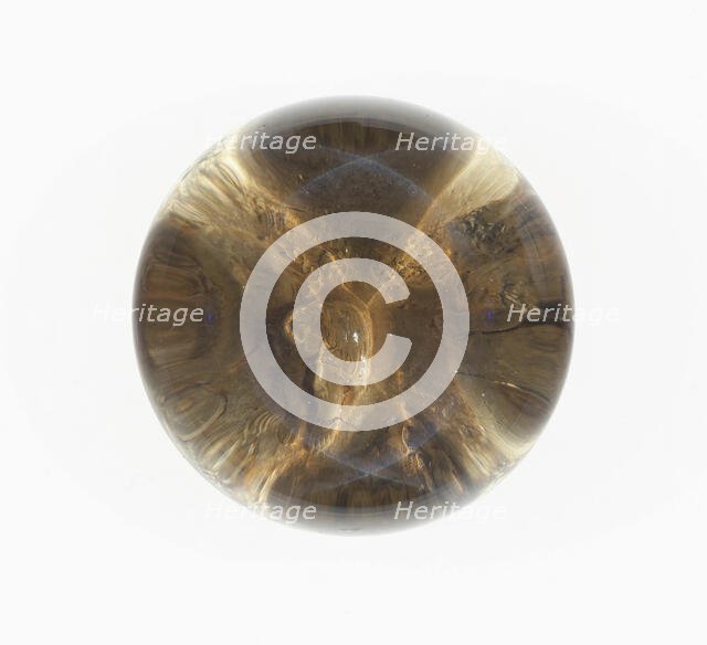 Paperweight, England, c. 1848-60. Creator: Unknown.