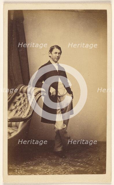 Compton Downville, Commander, Royal Navy, 1865-1875. Creator: Bennett.