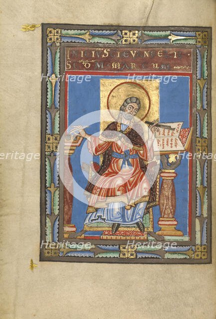 Saint Mark; Gospel Book, about 1120-1140. Creator: Unknown.