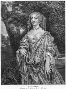 Nell Gwynne, English comic actress and mistress of Charles II. Artist: Unknown