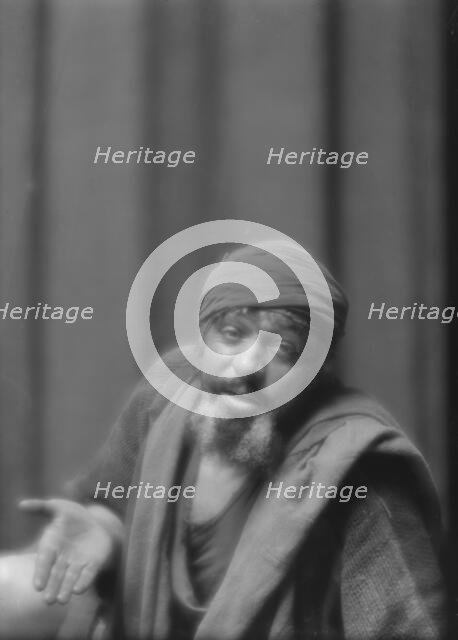 Skinner, Otis, in "Kismet", 1912 Apr. 5. Creator: Arnold Genthe.