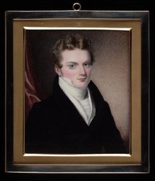 Portrait of a Gentleman, 1824. Creator: George Freeman.