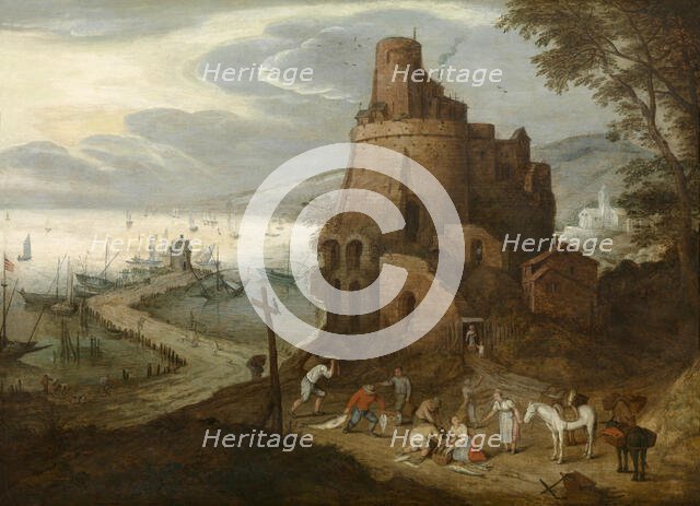 Return from the Fishing, 16th century. Creator: Anon.