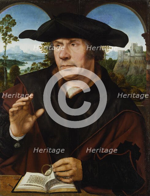 Portrait of a Scholar, c1525-1530. Creator: Quentin Metsys I.