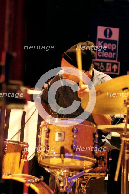 Saleel Raman, Robert Mitchell True Think, Battle Jazz Festival, Battle, East Sussex, July 2023. Creator: Brian O'Connor.