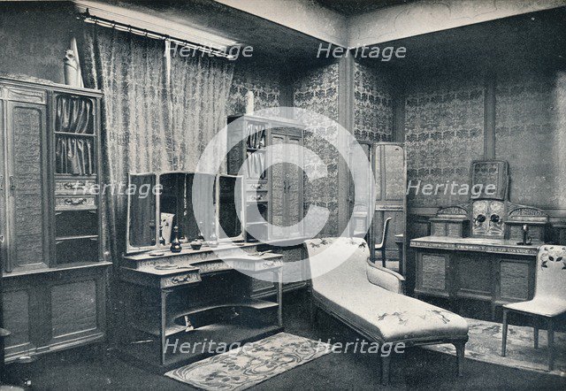 'A dressing-room by Georges de Feure (1868–1943)', 1900. Artist: Unknown.