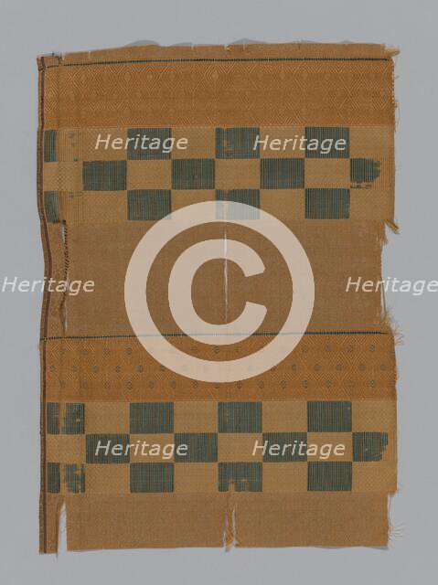 Fragment (From a Noh Costume), Japan, Edo period (1615-1868), 17th century. Creator: Unknown.