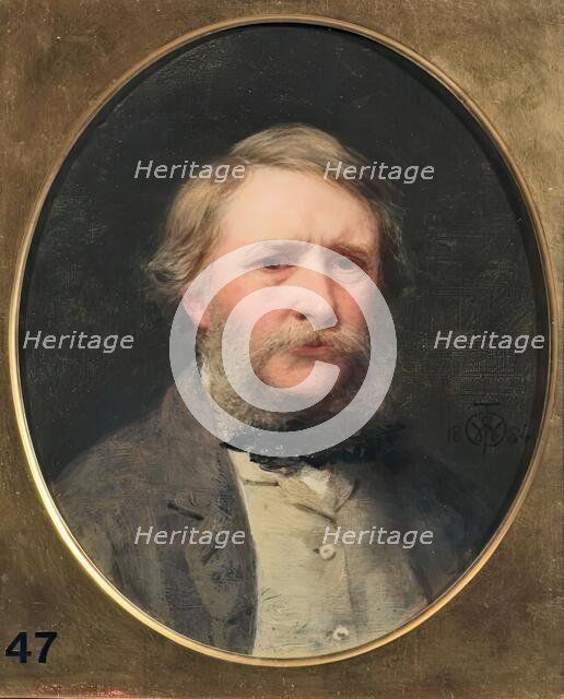 William Charles Thomas Dobson, Self Portrait, 1884. Creator: William Charles Thomas Dobson.