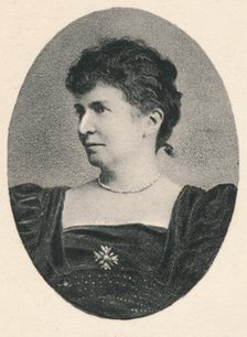'Lady Halle', c1880, (1895). Artist: F Jenkins Heliog.