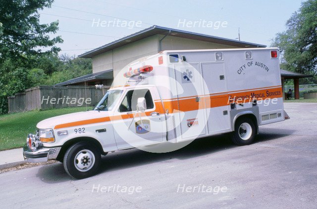 Ford Ambulance, Austin Texas 1994. Artist: Unknown.