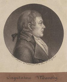 Joseph Mosely, 1796-1797. Creator: Charles Balthazar Julien Févret de Saint-Mémin.