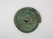 Spiral Fibula, Geometric Period (800-700 BCE). Creator: Unknown.