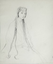 Portrait of Princess Maria (Maiko) Orbeliani (1818-1849), 1840-1842. Artist: Gagarin, Grigori Grigorievich (1810-1893)