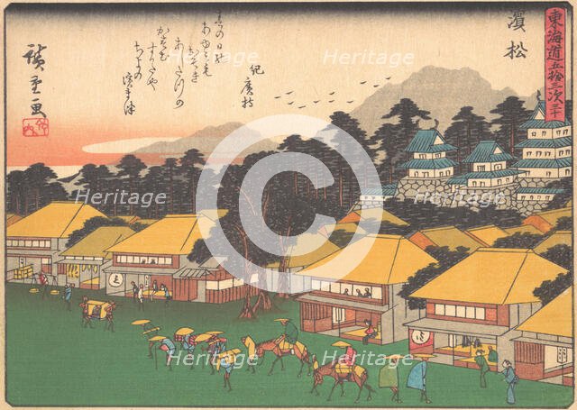 Hamamatsu, from the series The Fifty-three Stations of the Tokaido Road, early 20th century. Creator: Ando Hiroshige.