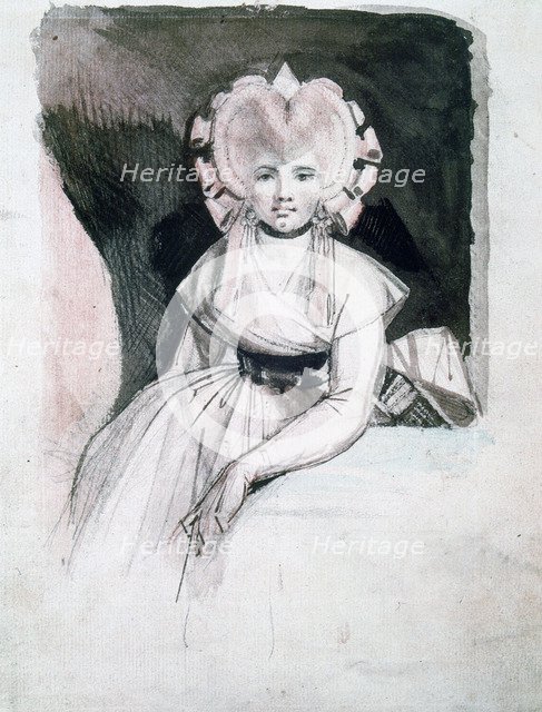 'Portrait of Mrs Fuseli', 1741-1825. Artist: Henry Fuseli