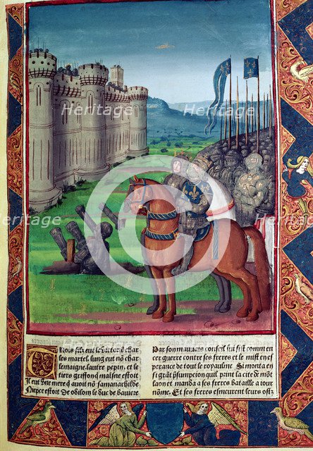 Griffon, younger son of Charles Martel, advised by his mother declares war on his brothers Charle…