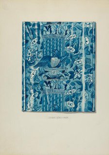 Textile, c. 1936. Creator: James Vail.