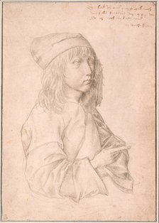 Self-portrait at the age of thirteen, 1484.
