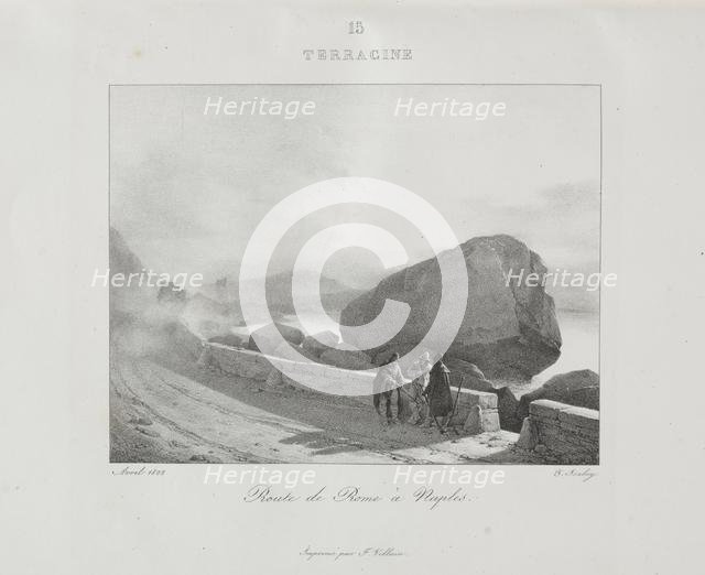 Voyage en Italie en 1822, 1833. Creator: Jean-Baptiste Isabey (French, 1767-1855).