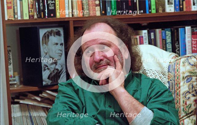 Stan Britt, at home in Streatham, London, 02.98. Creator: Brian O'Connor.