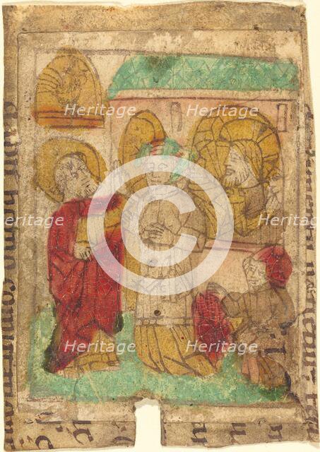 The Denial of Peter, c. 1455/1465. Creator: Unknown.