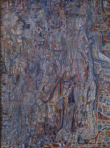 People, 1930. Artist: Filonov, Pavel Nikolayevich (1883-1941)