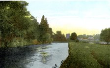 The Thames at Cookham, Berkshire, 20th Century. Artist: Unknown