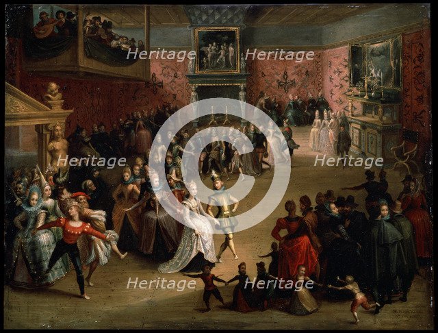'The Wedding Ball', 1604. Artist: Martin Pepyn