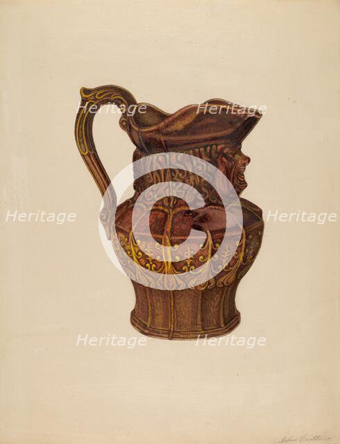 Toby Mug, 1938. Creator: John Cutting.