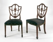 Pair of Side Chairs, 1794/99. Creator: Samuel McIntire.