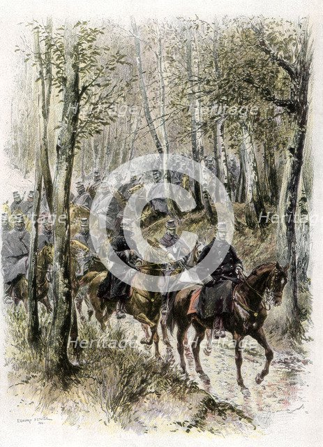 Cavalry, 1889. Artist: Unknown