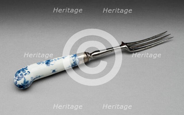 Fork, Worcester, c. 1760. Creator: Royal Worcester.