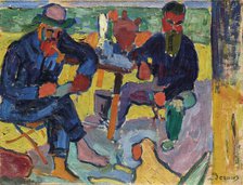 Matisse and Terrus, 1905. Creator: Derain, Andrè (1880-1954).