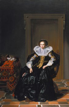 Portrait of a Lady, 1632. Artist: Keyser, Thomas de (1597-1651)